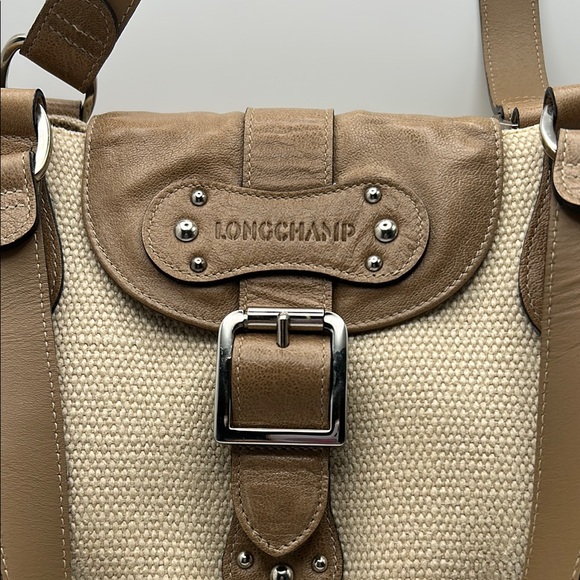 Longchamp Y2K Idole Large Satchel Cashmere  NWOT - Picture 4 of 16